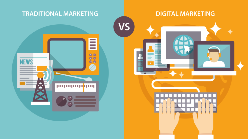 Traditional AND Digital Marketing